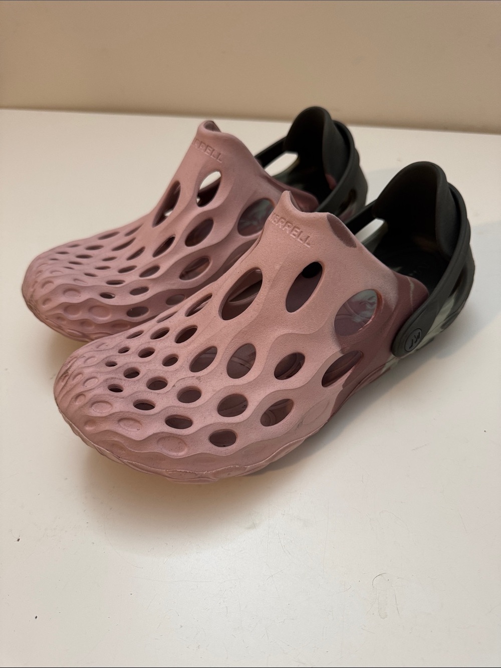 Merrell Women’s Aqua Moc with Black Heel Strap - Picture 2 of 5